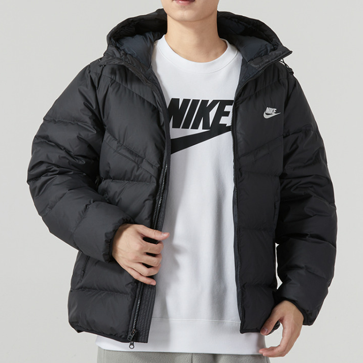 耐克Nike/耐克-冬季新款-男子保暖防风运动连帽羽绒服 FB8178-010