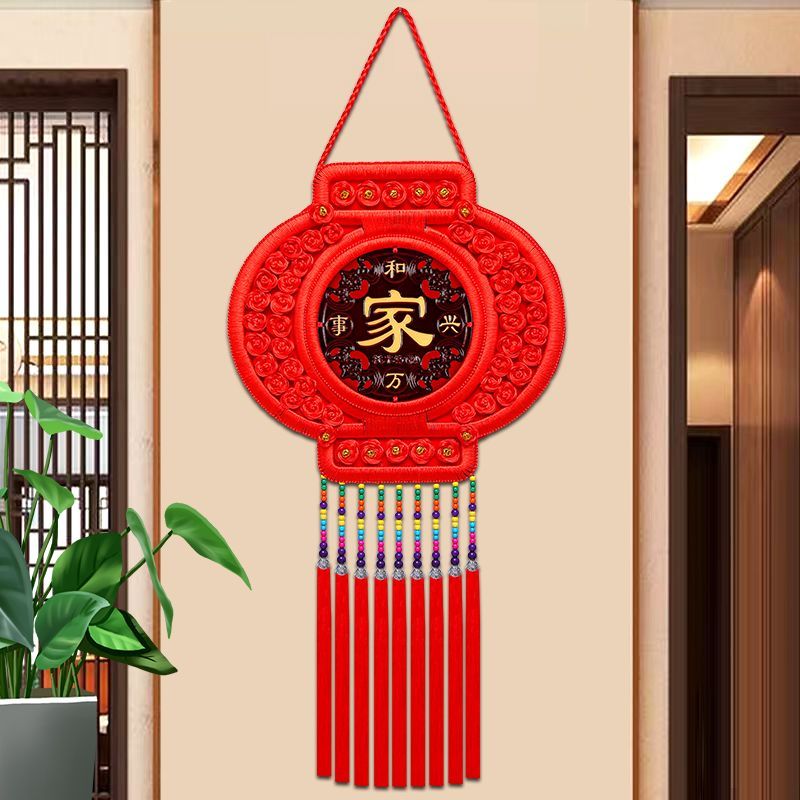 中国结新款红灯笼客厅中式招财纳福批发春节居家装饰婚庆过年幸福