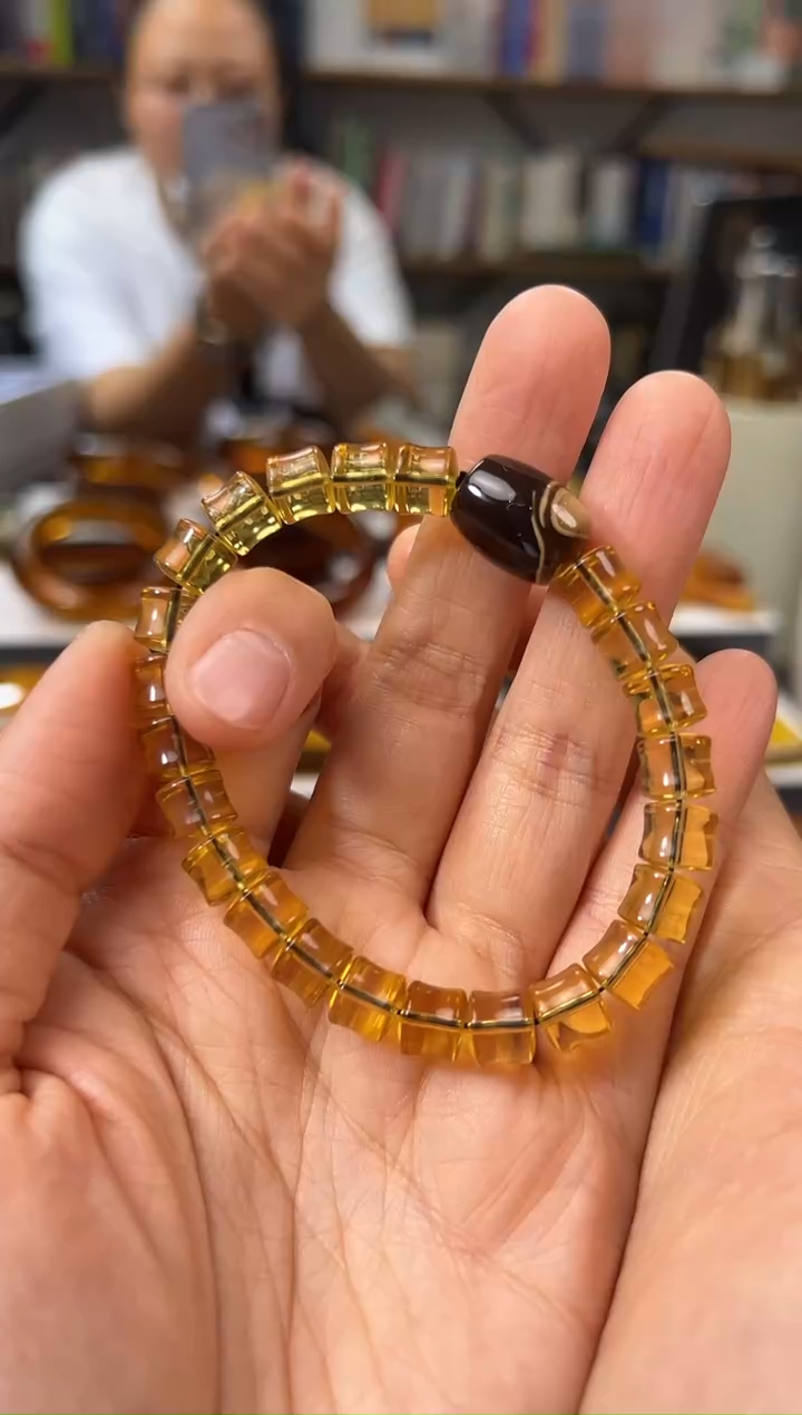 【闪购商品】琥珀手链未镶嵌手串