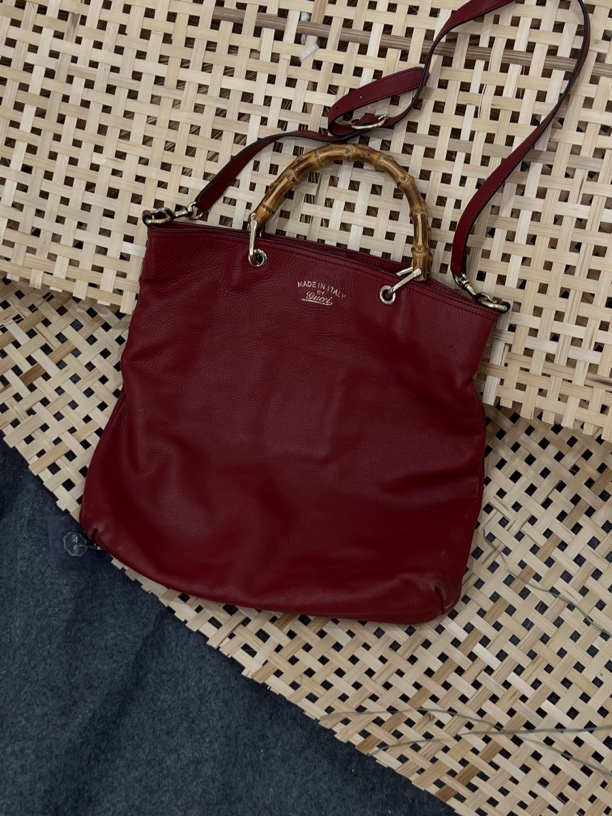 95新 GUCCI/古驰 入目专属/红色单肩包