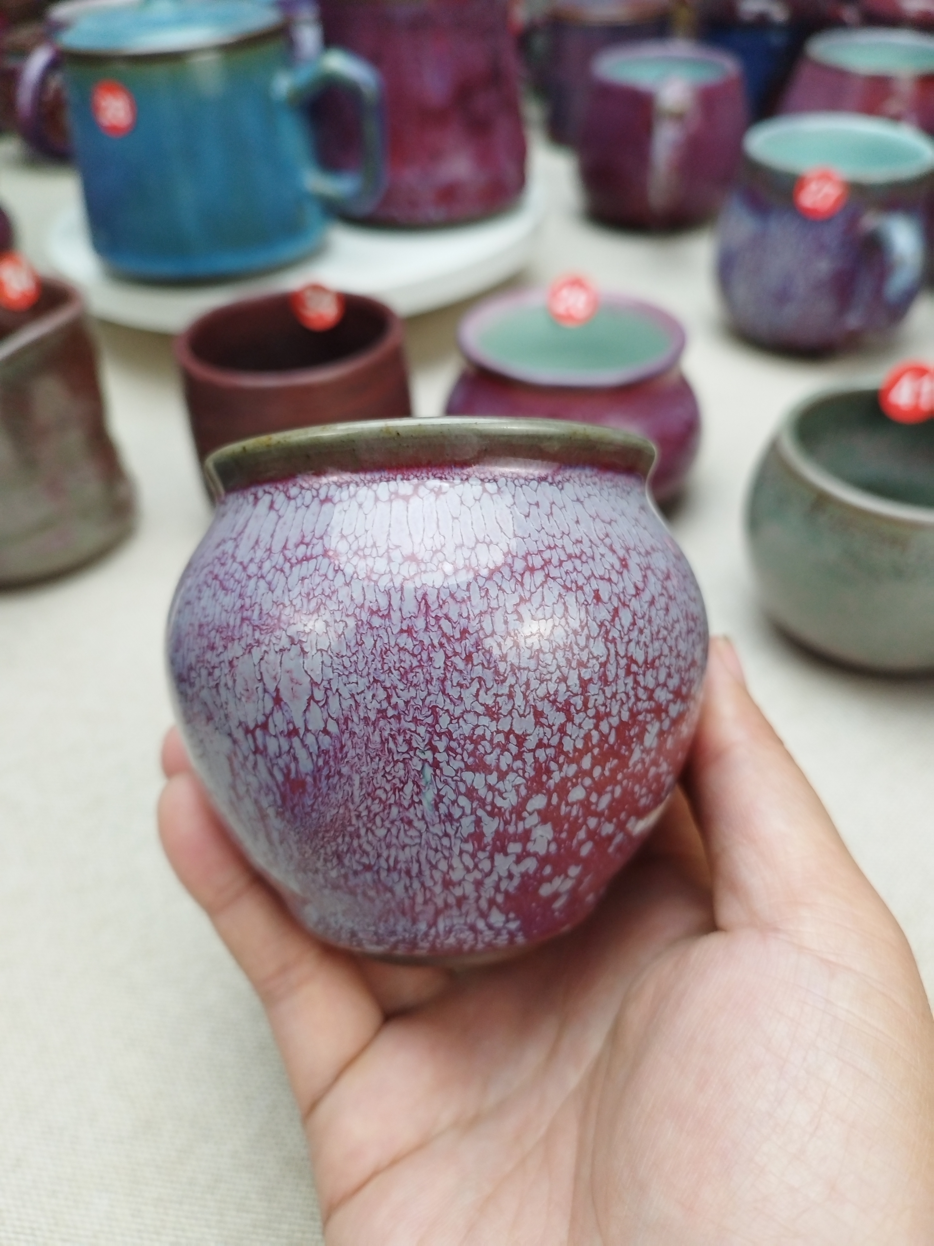 主人杯，全手工手拉坯制作