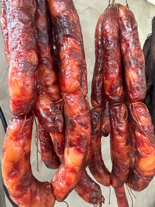 珍香川味正宗柏树枝烟熏广味香肠