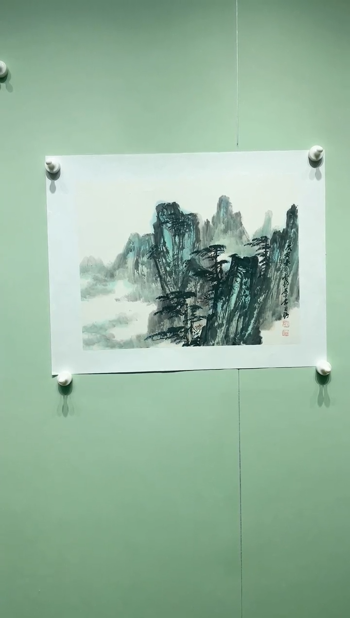 【闪购商品】绘画常自强-黄山44*56