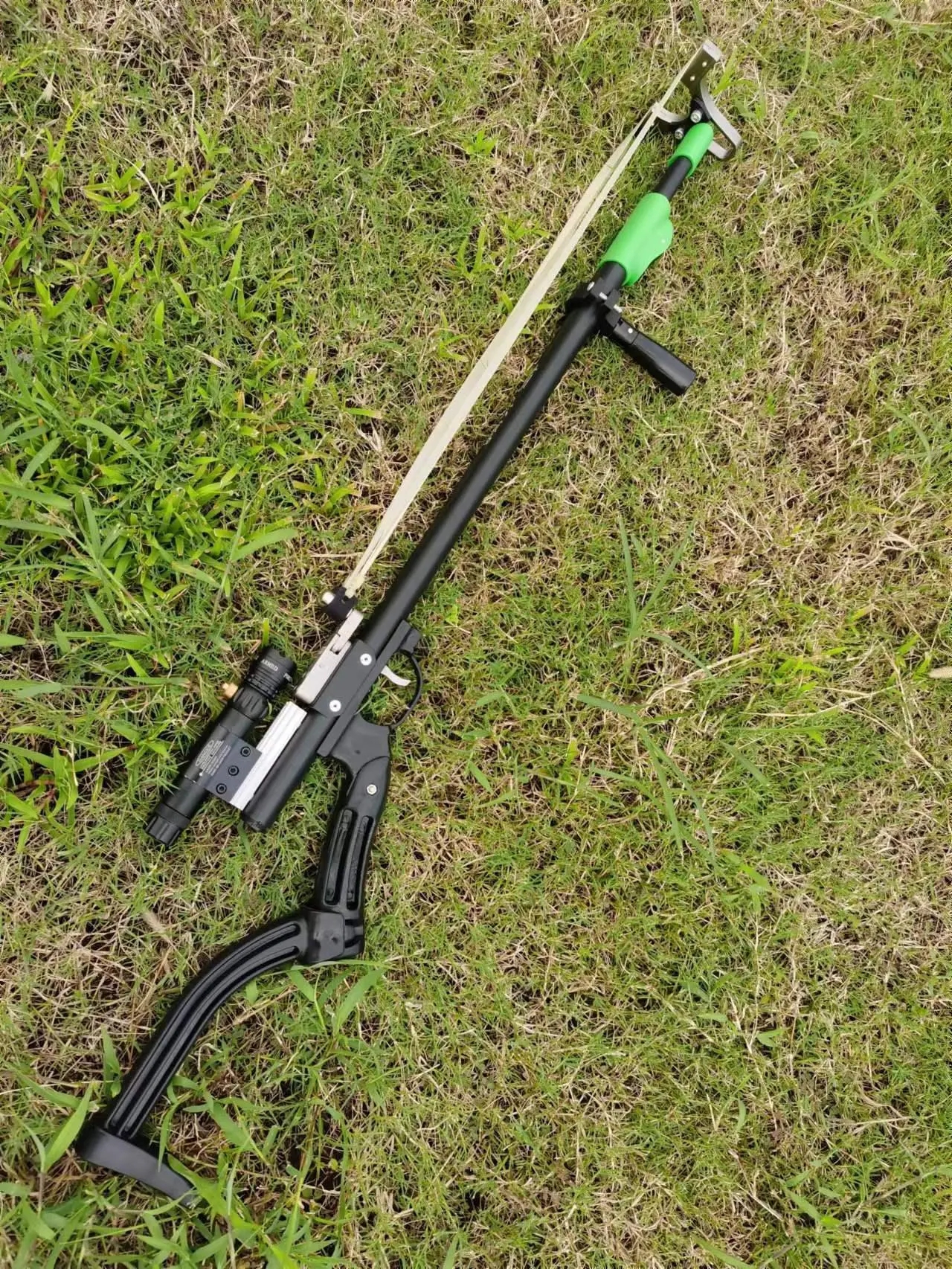 猫头鹰伸缩弓伸缩长杆弹弓高精度射程远专业成年人专用大威力户外