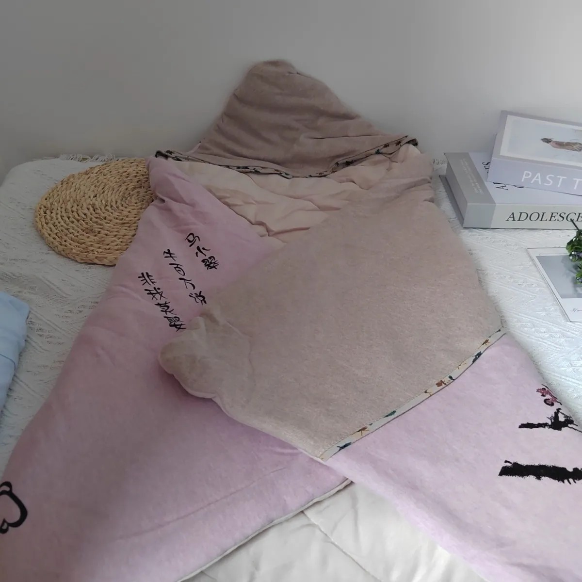 婴儿包被纯棉抱被秋冬季加厚外出夹棉被刚新生儿(瑕疵款介意勿拍