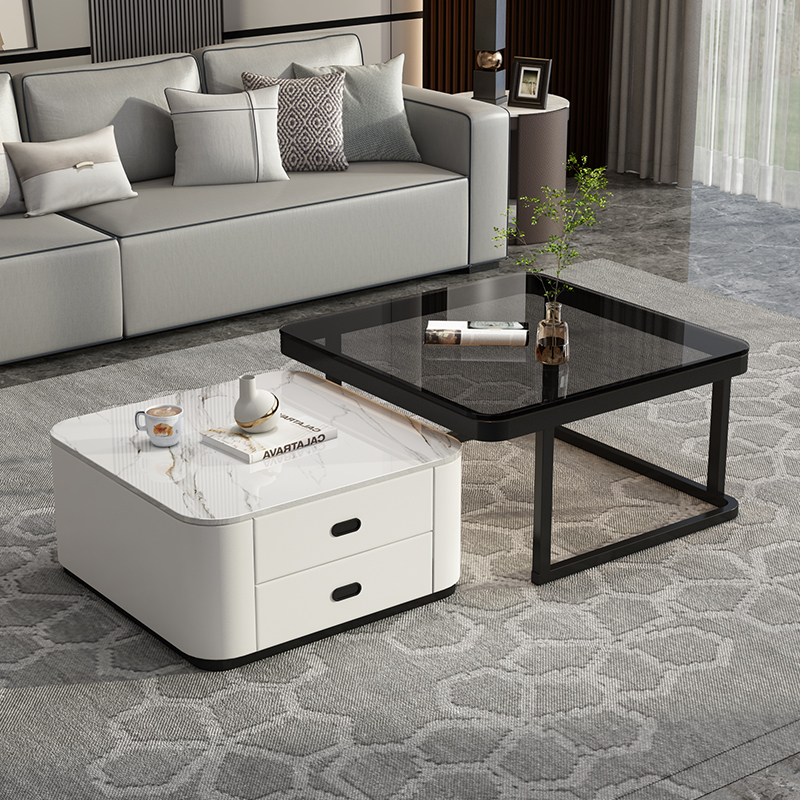 客厅茶几新款2023高档大气现代简约轻奢小茶几简约现代创意茶几