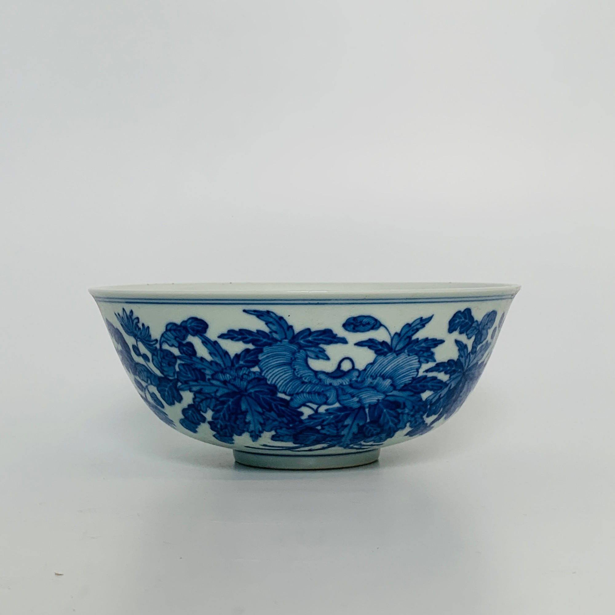 民国·青花花卉纹碗ZBM24ZBM1204009