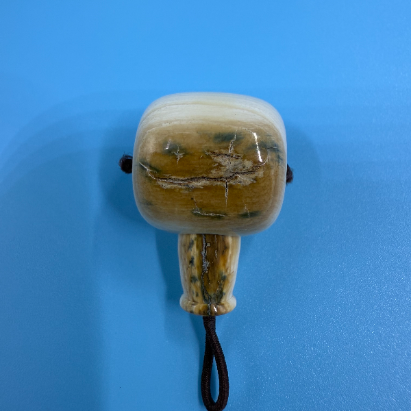 H5192天然猛犸牙 分体三通 支持鉴定 假一罚四