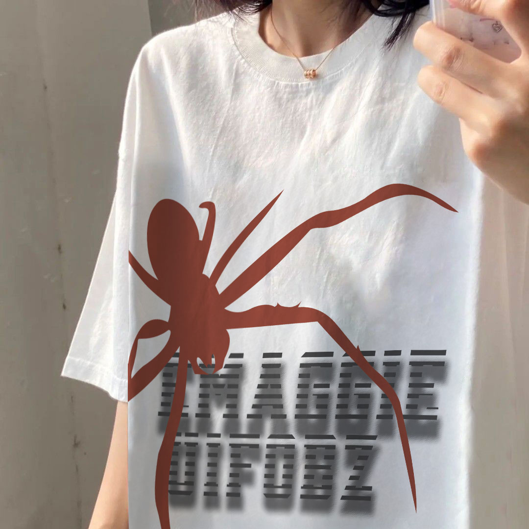 【100%纯棉】美式潮牌短袖T恤宽松百搭男女同款休闲情侣上衣Z421#