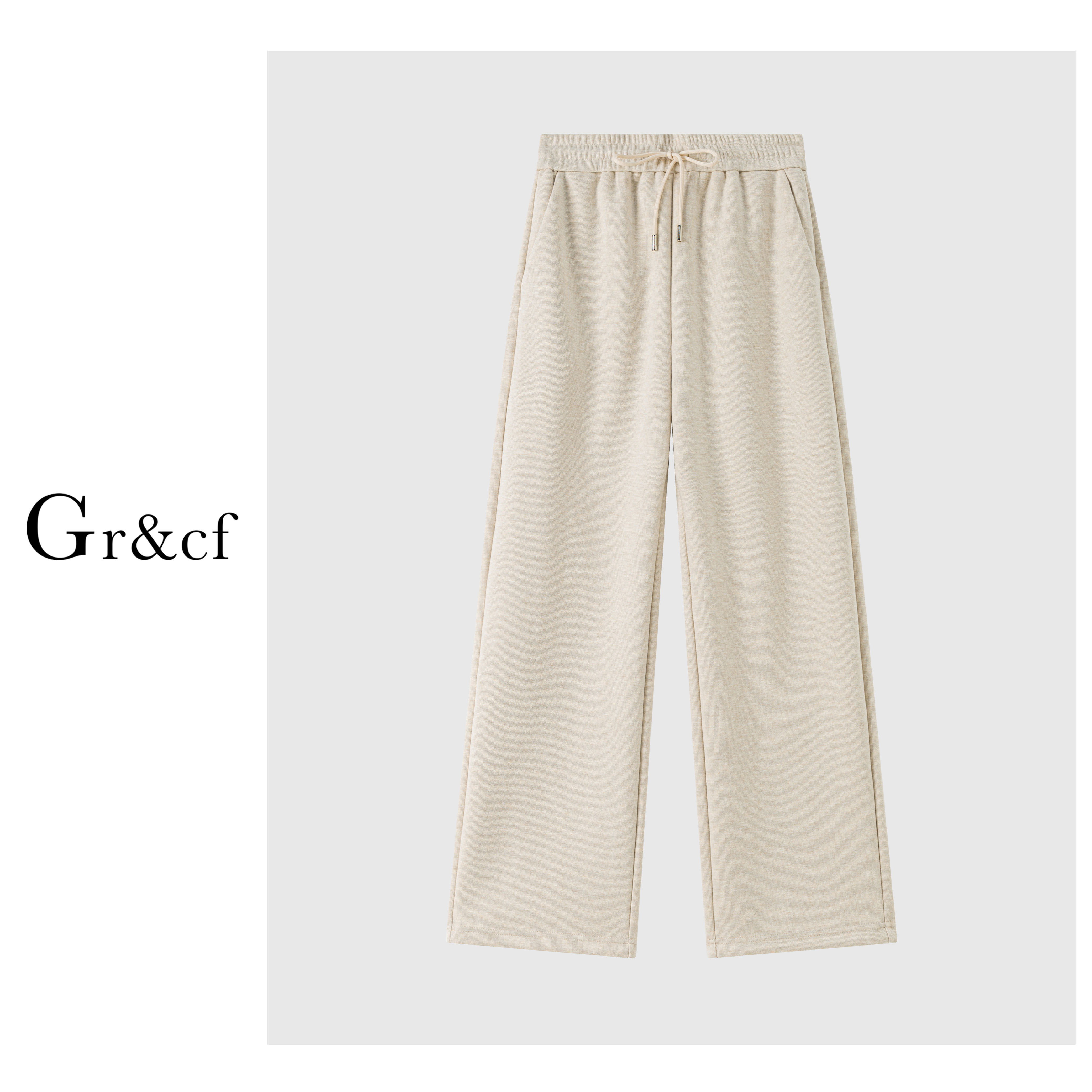 GR&CF/歌瑞丝芬Chao A 级醋酸羊绒垂感裤
