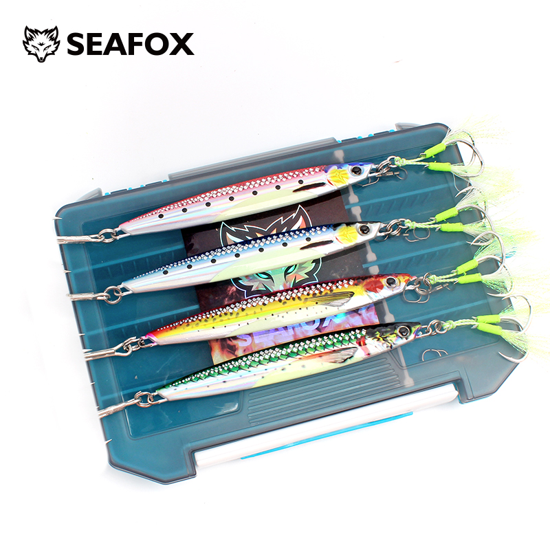 【购买两单随机送1支】残鳞4支装大克重铁板夜光钢丝钩