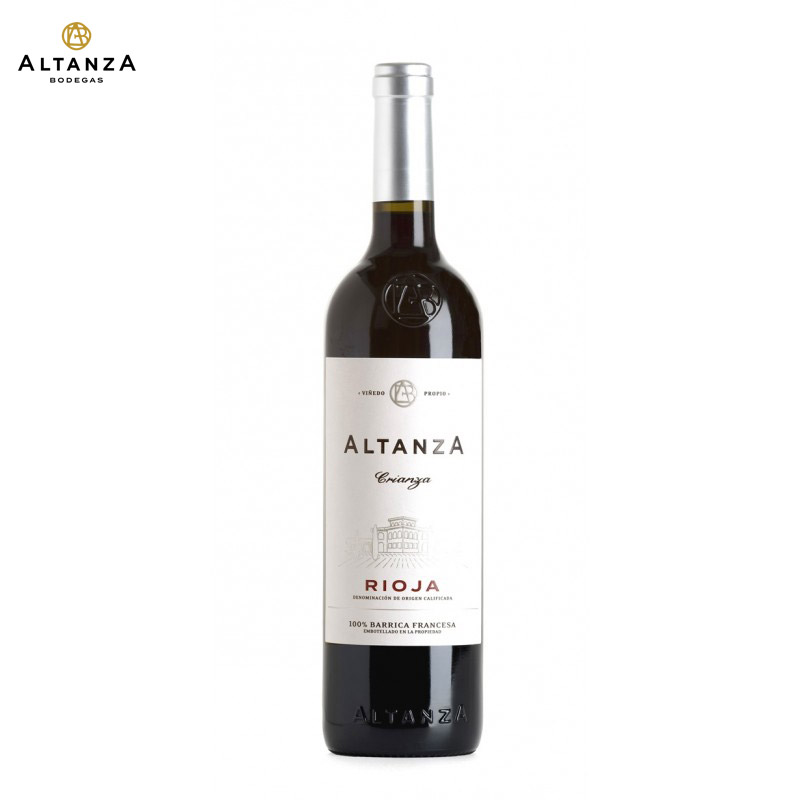 西班牙进口红酒 里奥哈 阿乐坦萨丹魄陈酿干红葡萄酒750ml