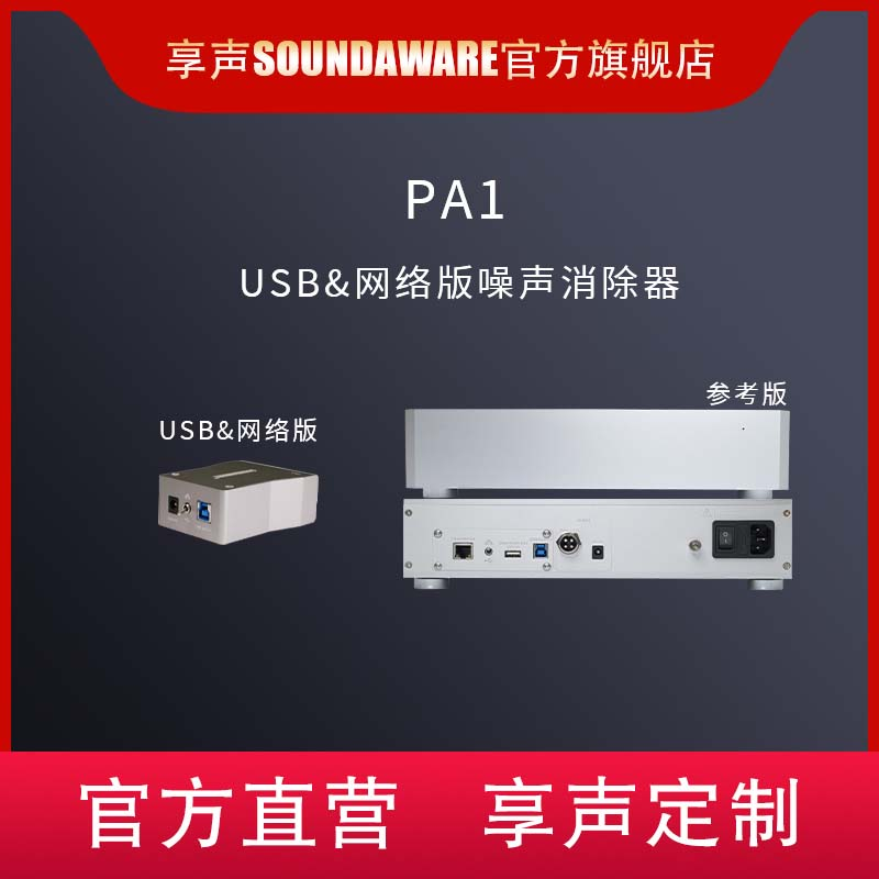 SOUNDAWARE/享声PA1网络USB噪声消除净化隔离再生解码数字播放器