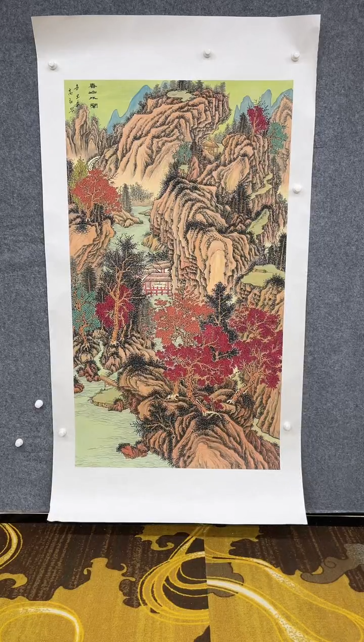 【闪购商品】书法春山水阁