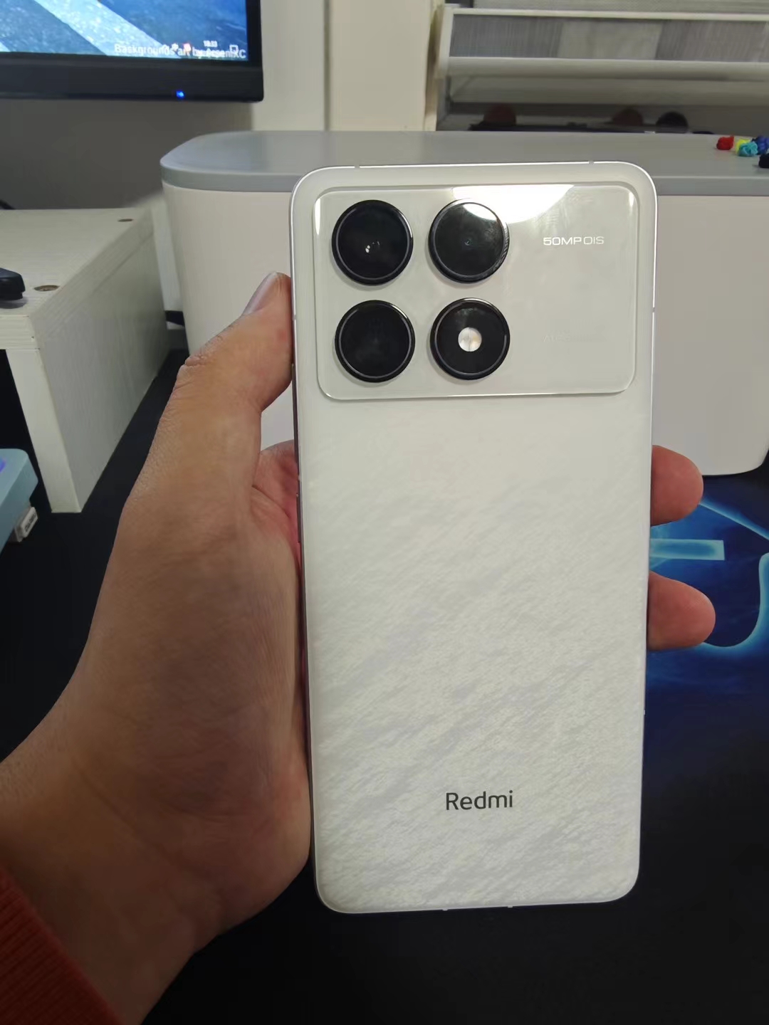 99新 Redmi/红米 红米k70全套配件齐全16+256晴雪色官方在保
