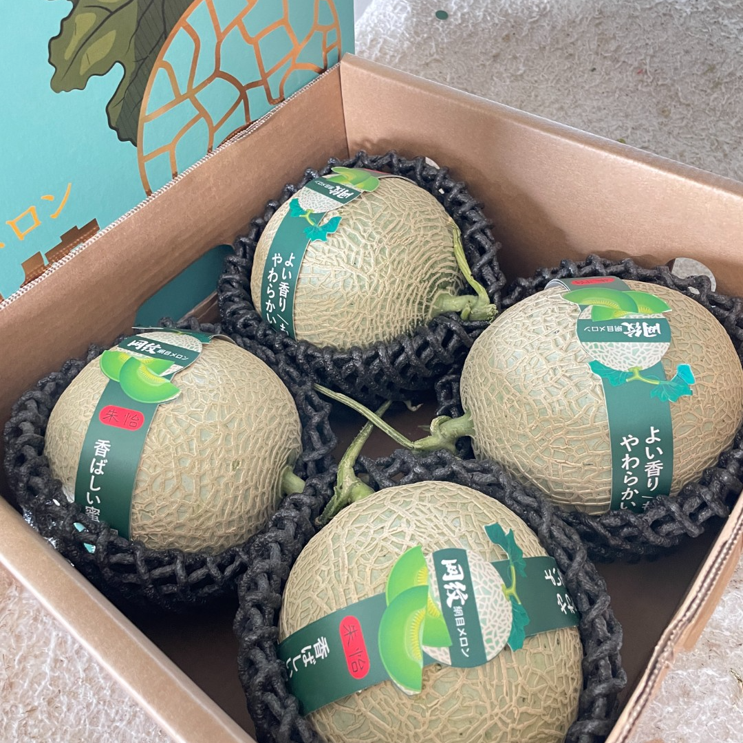 【精选礼盒装】内蒙牛三网纹瓜冰淇淋网纹蜜瓜玫蜜珑瓜静冈甜瓜新鲜