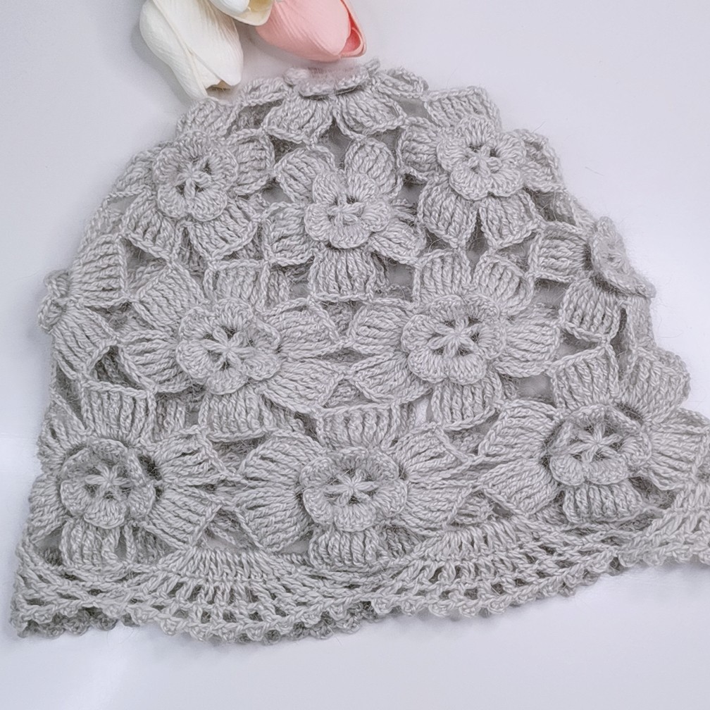 【非成品】新款芙蓉花包头帽材料包（不是成品，需要自己制作diy）