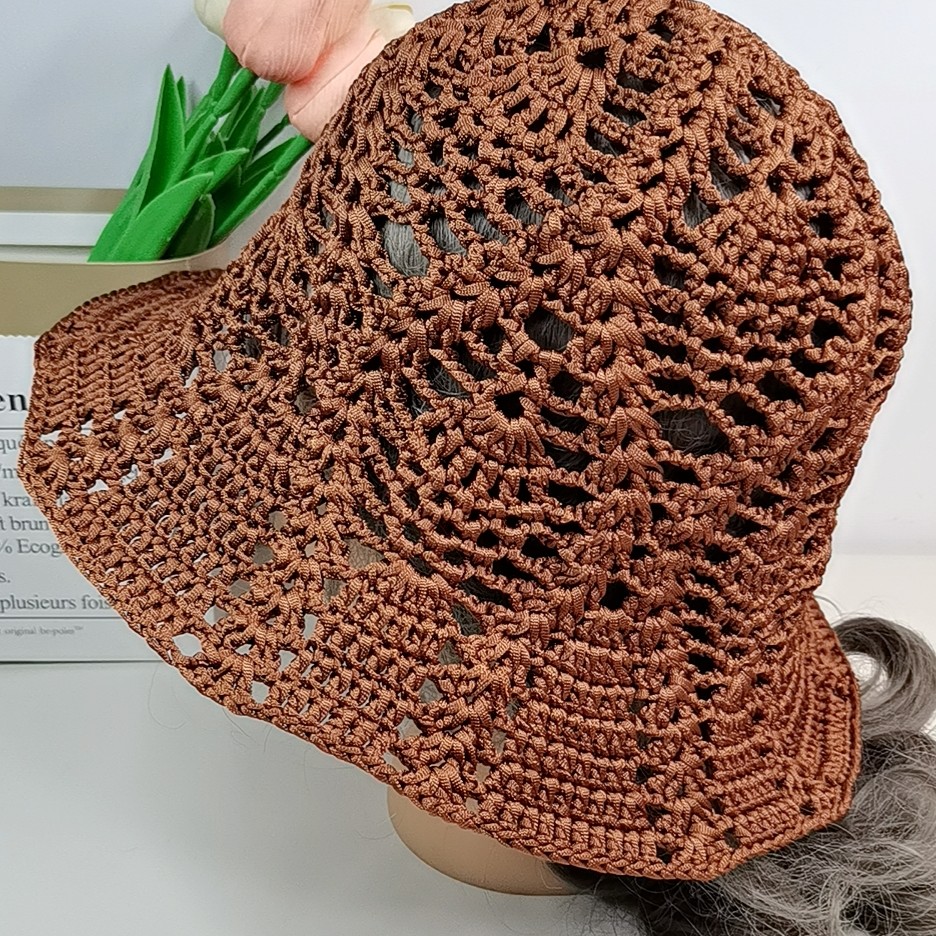 【非成品】新款菠萝花夏凉帽材料包（不是成品需要自己制作）