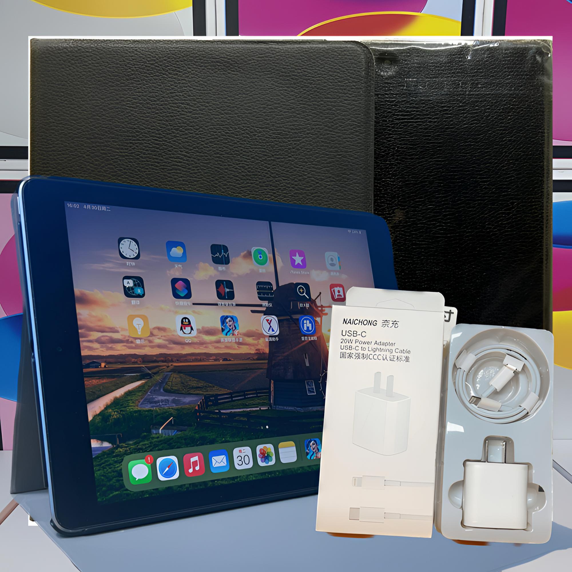 9新  新款ipad 数字系平板电脑9.7寸壳膜充电器套装