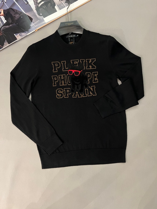 PLEIKPHOLPPE新款男士高端休闲毛衣