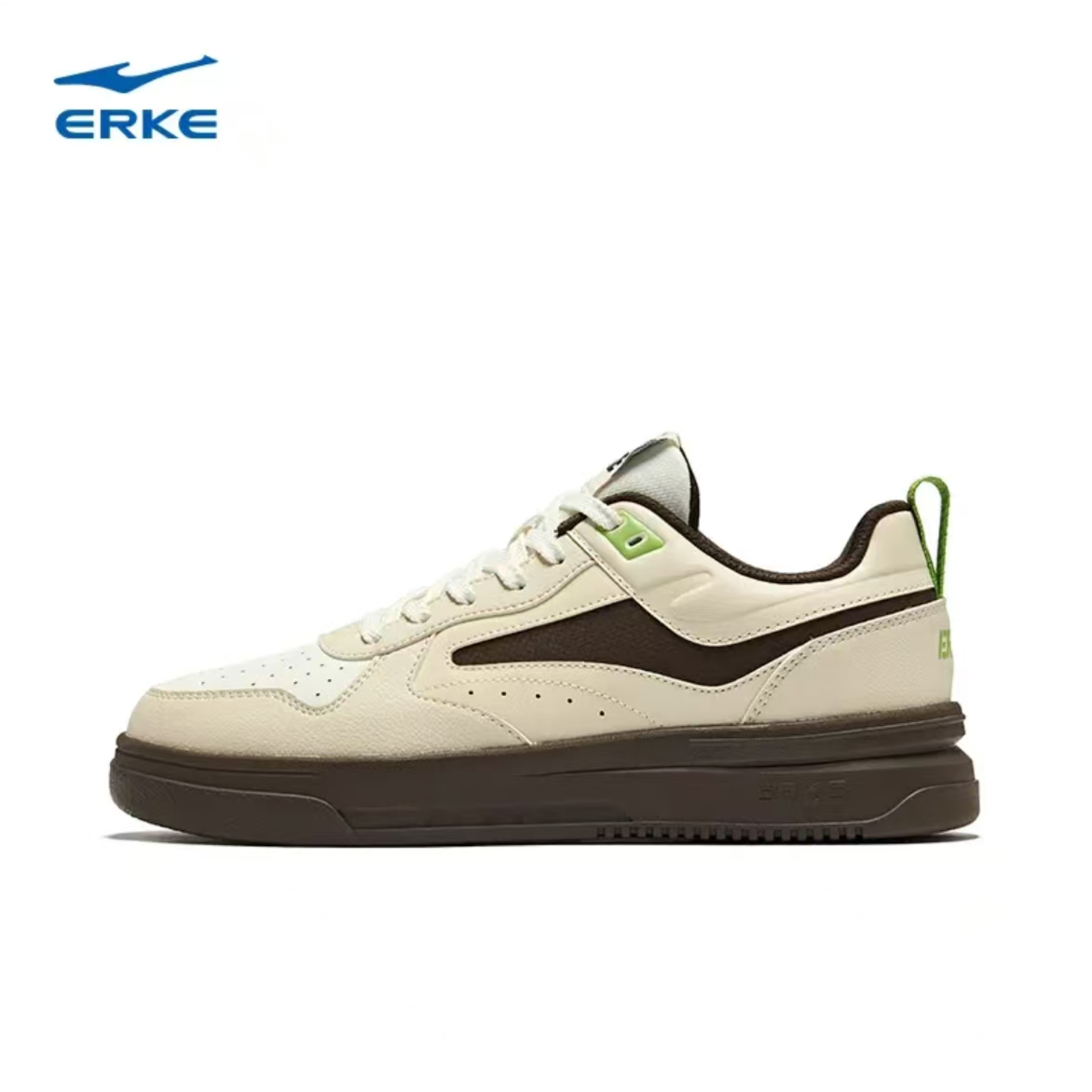 鸿星尔克玩酷2.0丨男女情侣潮流软底休闲运动鞋厚底低帮时尚舒适