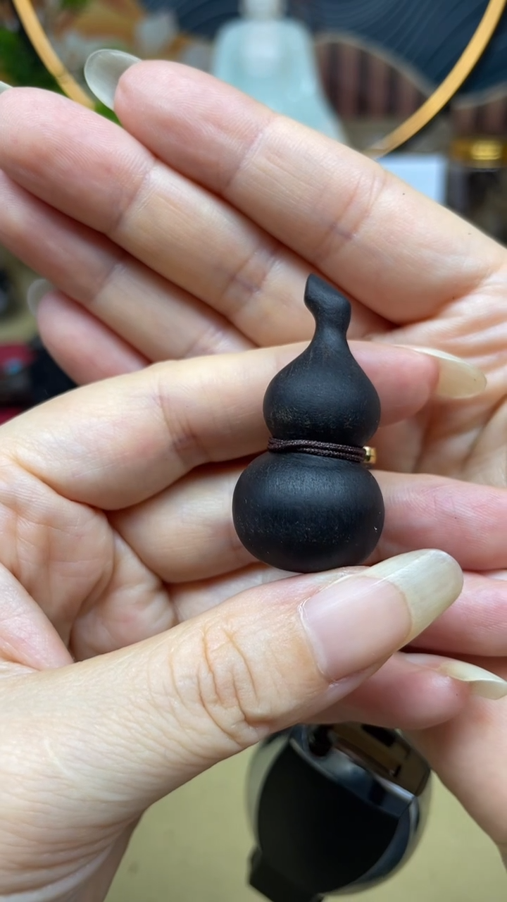 【闪购商品】木小葫芦木雕钥匙扣