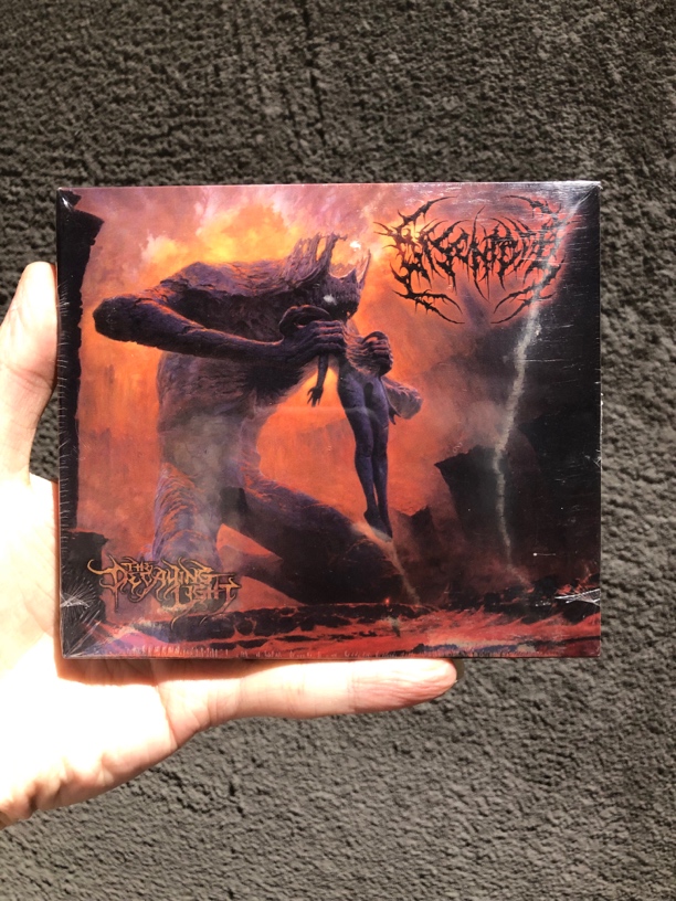 大牌残酷死亡金属经典专辑Disentomb The Decaying Light美版未拆