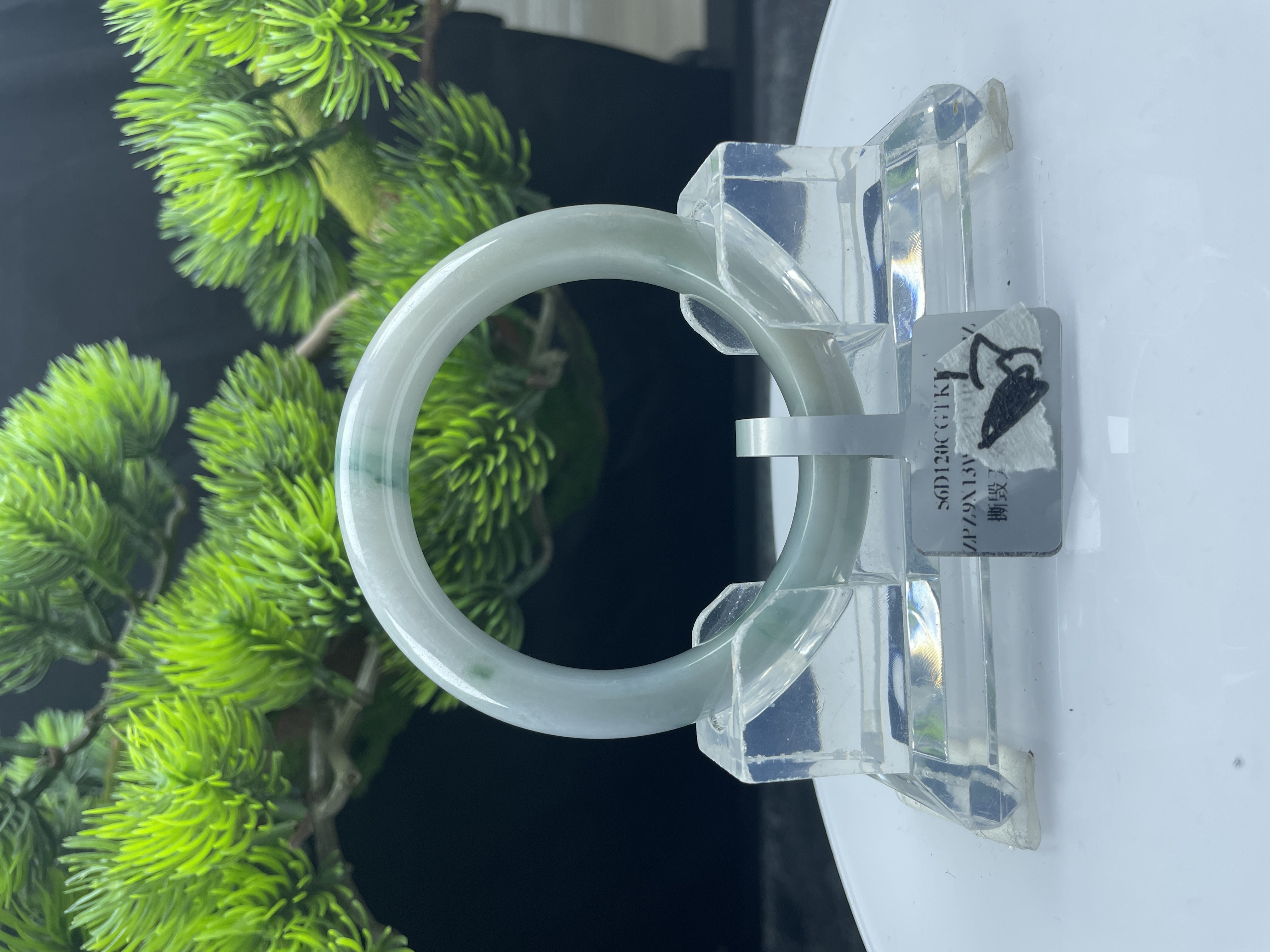 56【刀客砍价王】叨叨-天然缅甸A货翡翠手镯   F5