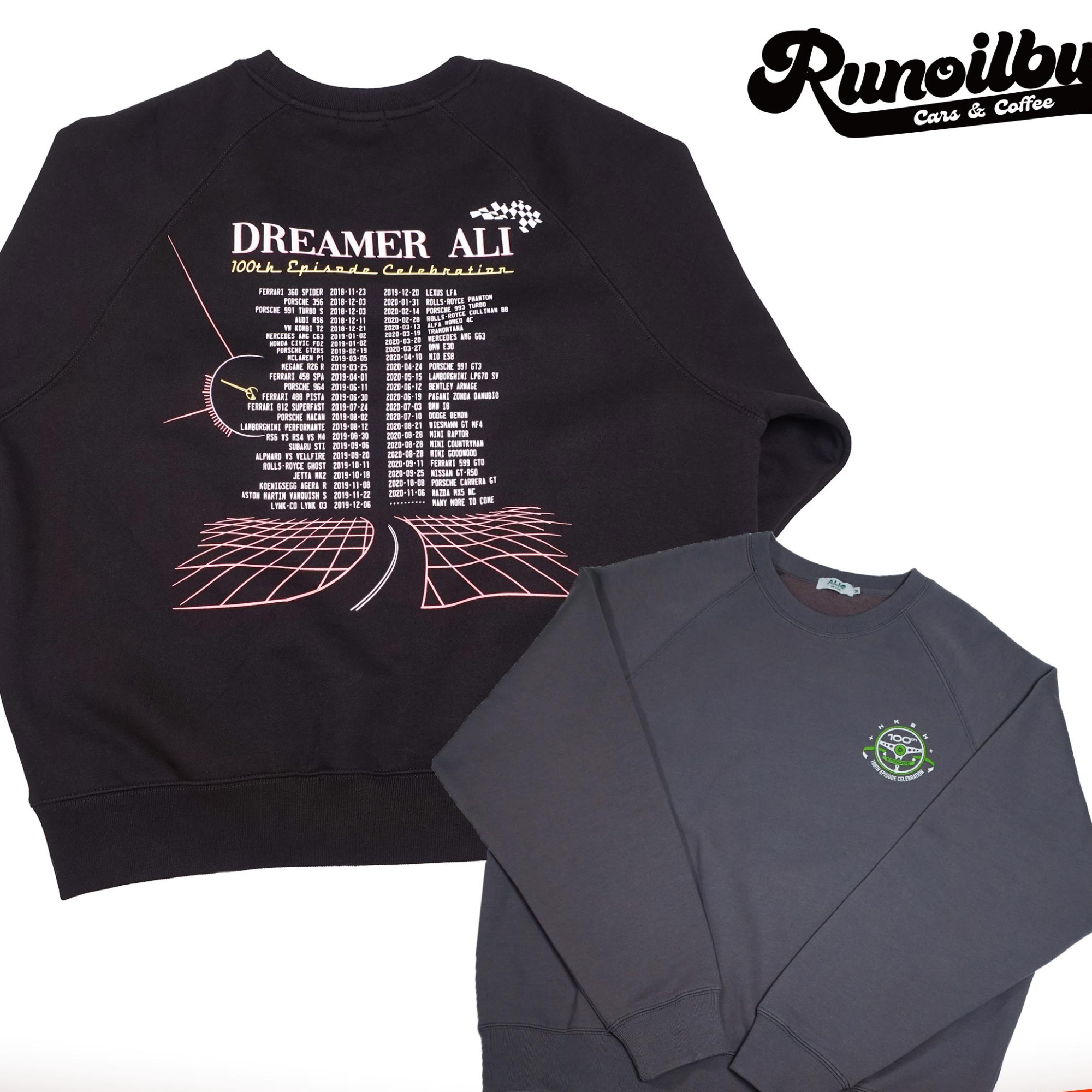 【梦想家ALI】秋冬卫衣加绒款长袖运动休闲印花圆领