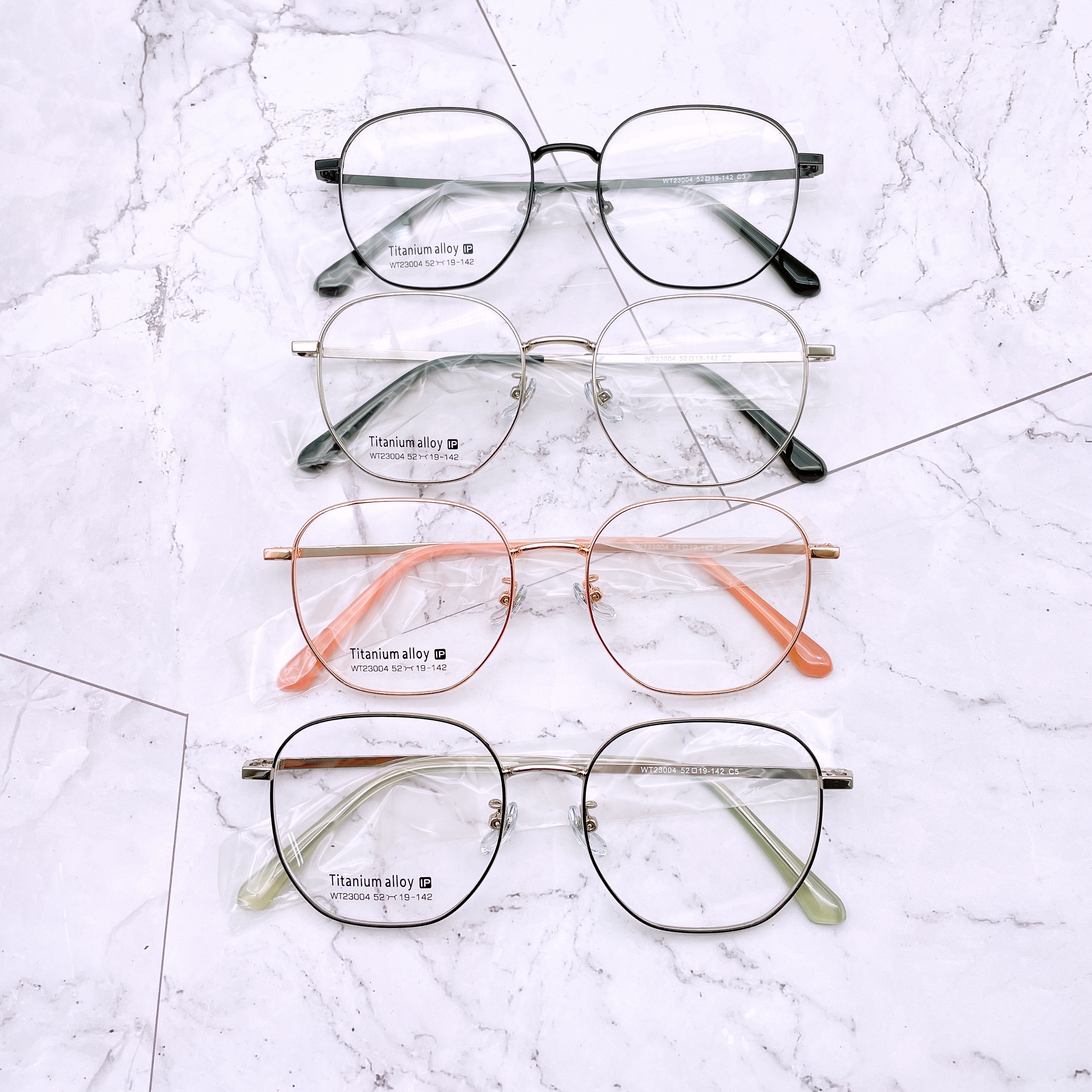 福利款 时尚无磁钛复古眼镜架