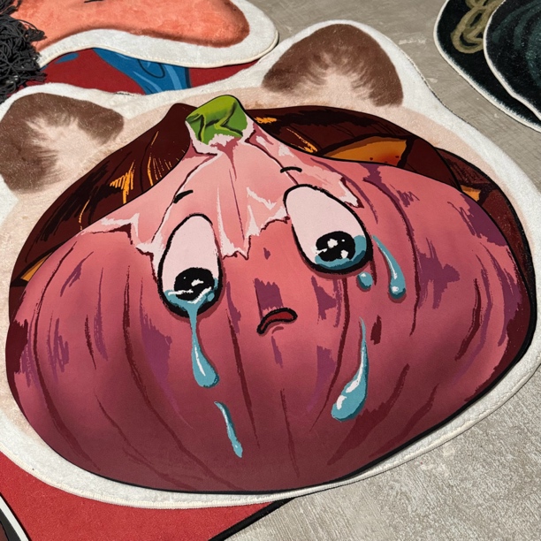 【玉玉葱葱】刘不想原创设计玉玉葱葱装饰鼠标垫吸水地垫坐垫地毯