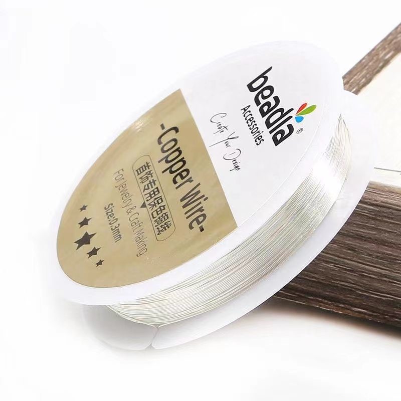 保色铜线定型线缠绕线 抗氧化铜丝线diy手工饰品古风手作工艺制作