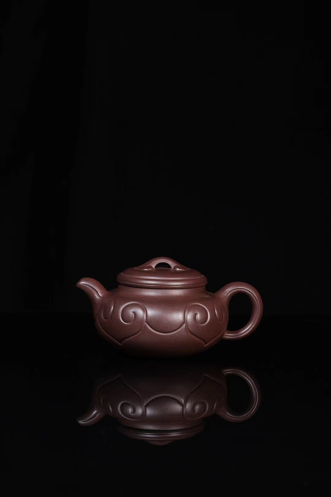 张慧琴超精工半手原矿老紫泥仿古如意壶230cc紫砂壶排名前十推荐