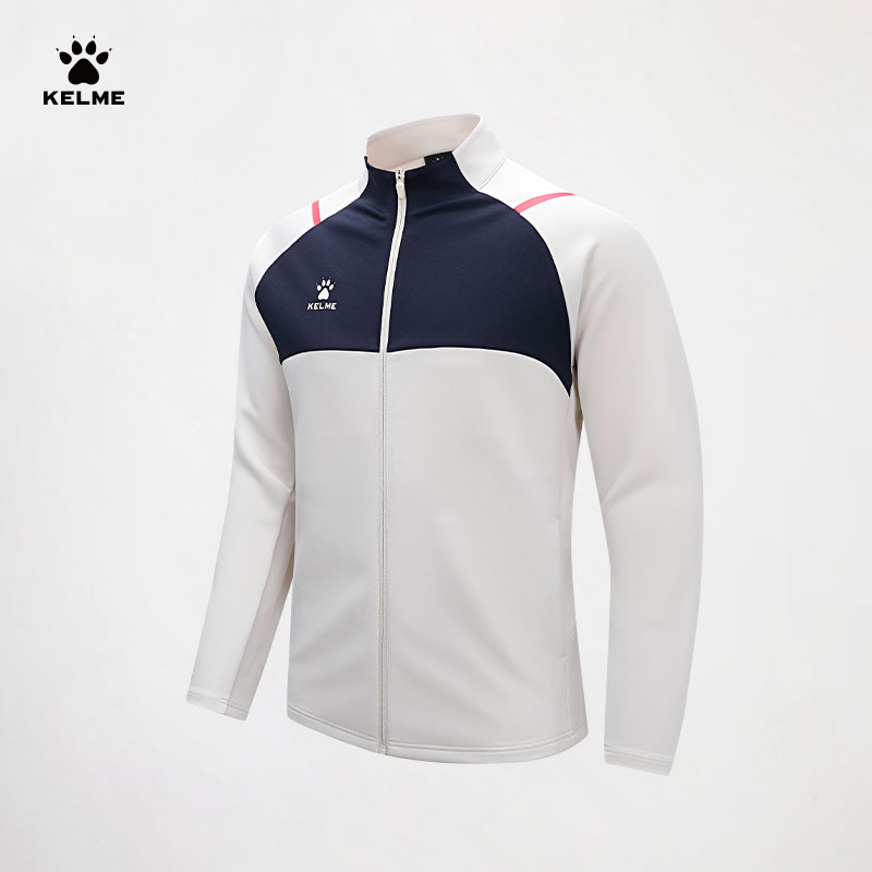 【KELME卡尔美】针织训练夹克成人儿童长袖足球外套男秋冬运动jq