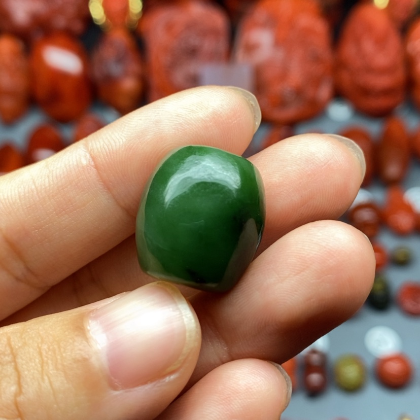 【闪购商品】玛瑙/玉髓配饰未镶嵌掌***祥