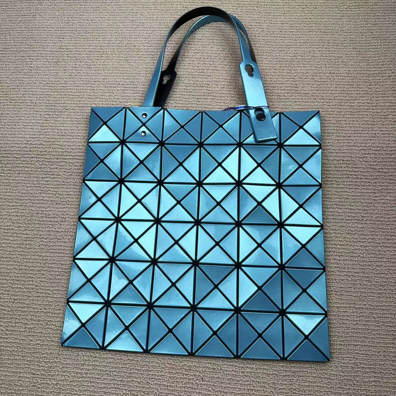 95新 Issey Miyake/三宅一生 【文子姐专属】W206/蓝购物袋/667788