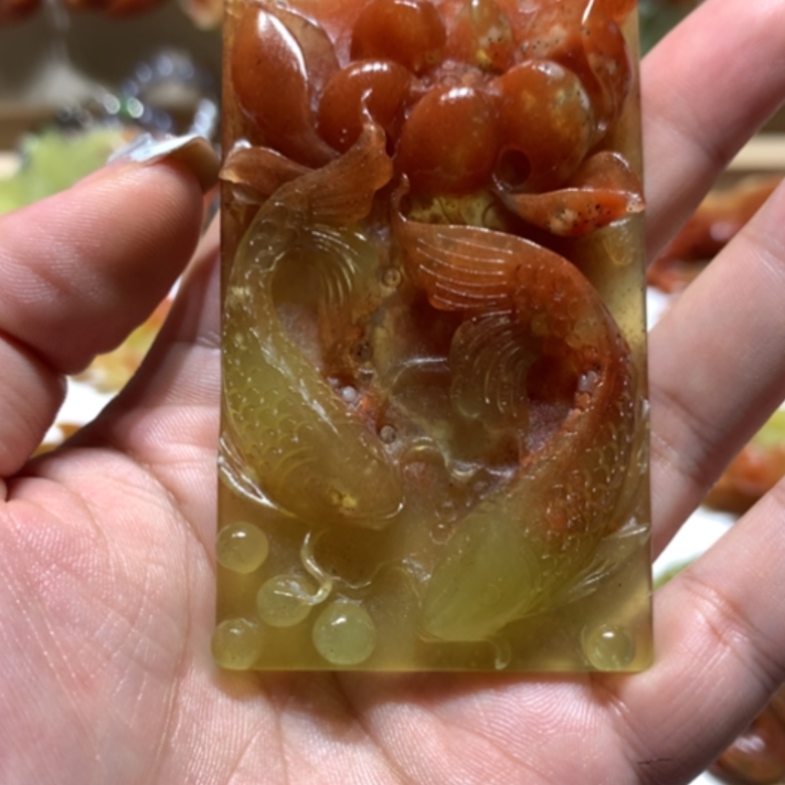 【闪购商品】蛇纹石玉挂坠未镶嵌㊗️***