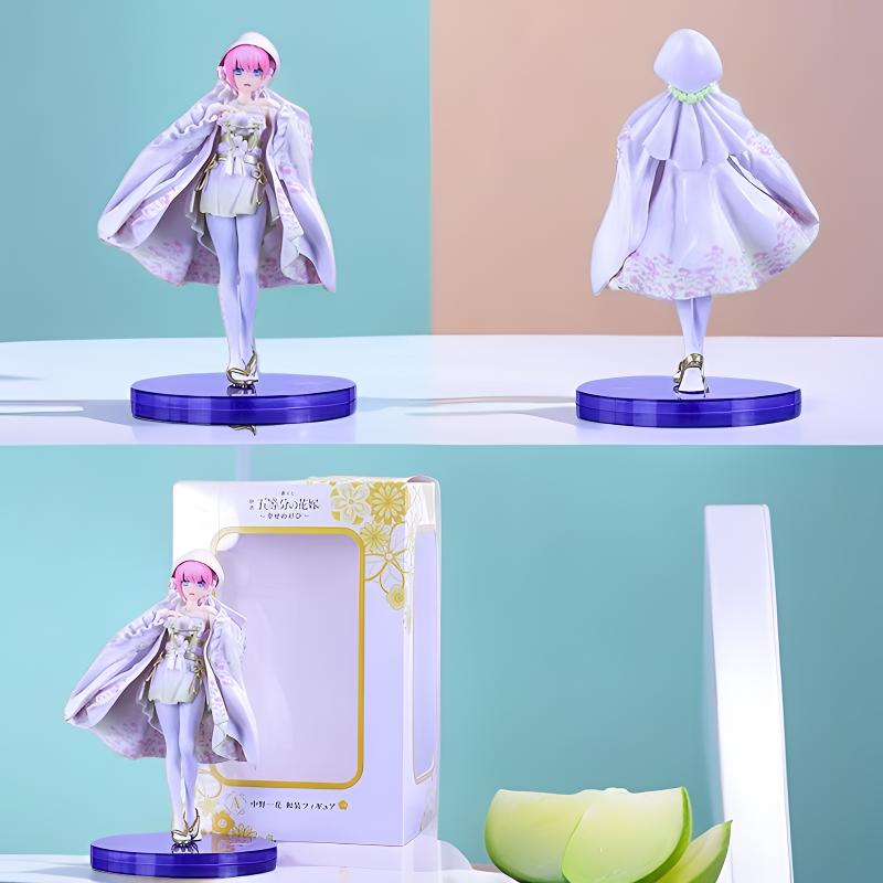 五等分的花嫁 花嫁礼服 中野一花二乃三玖四叶五月 摆件 盒装手办