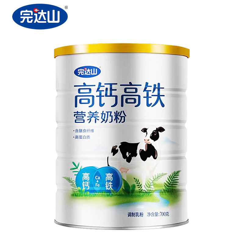 完达山牛奶粉高钙高铁营养奶粉700g 儿童成人 中老年奶粉优质食用