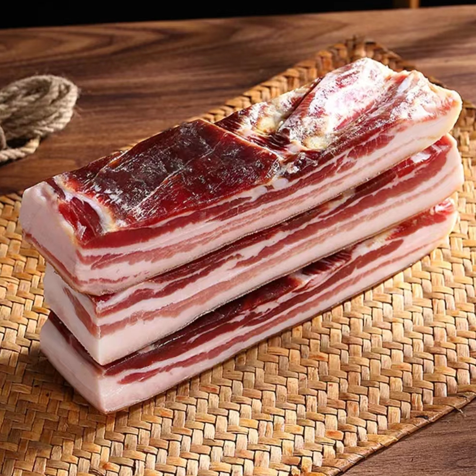 正宗云南宣威风味五花腊肉非烟熏自然风干传统手工腌制营养美味
