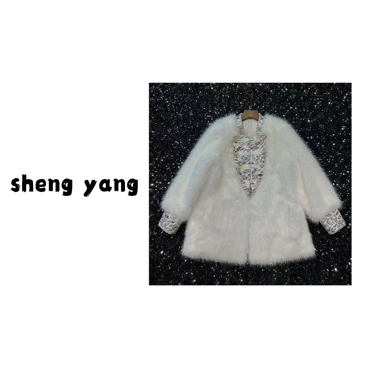 【晟洋严选】爆款外套重工气质上衣女时尚百搭sy24086