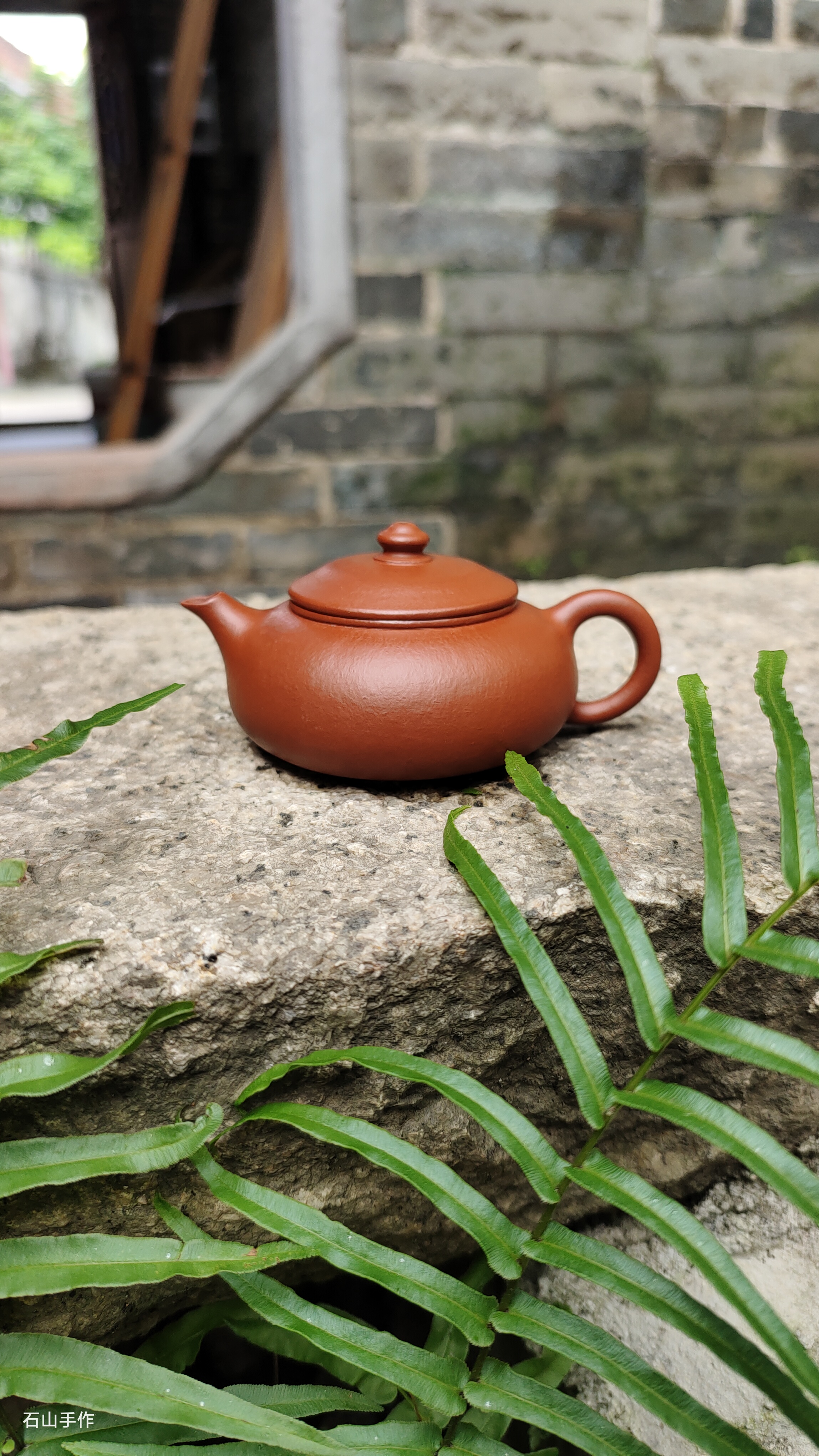 全手工原矿朱泥，寒江紫砂壶。直播间老师全手工亲制。