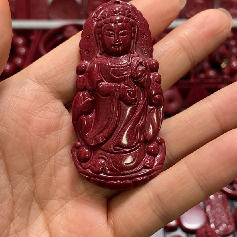 【闪购商品】含辰砂工艺品@****g