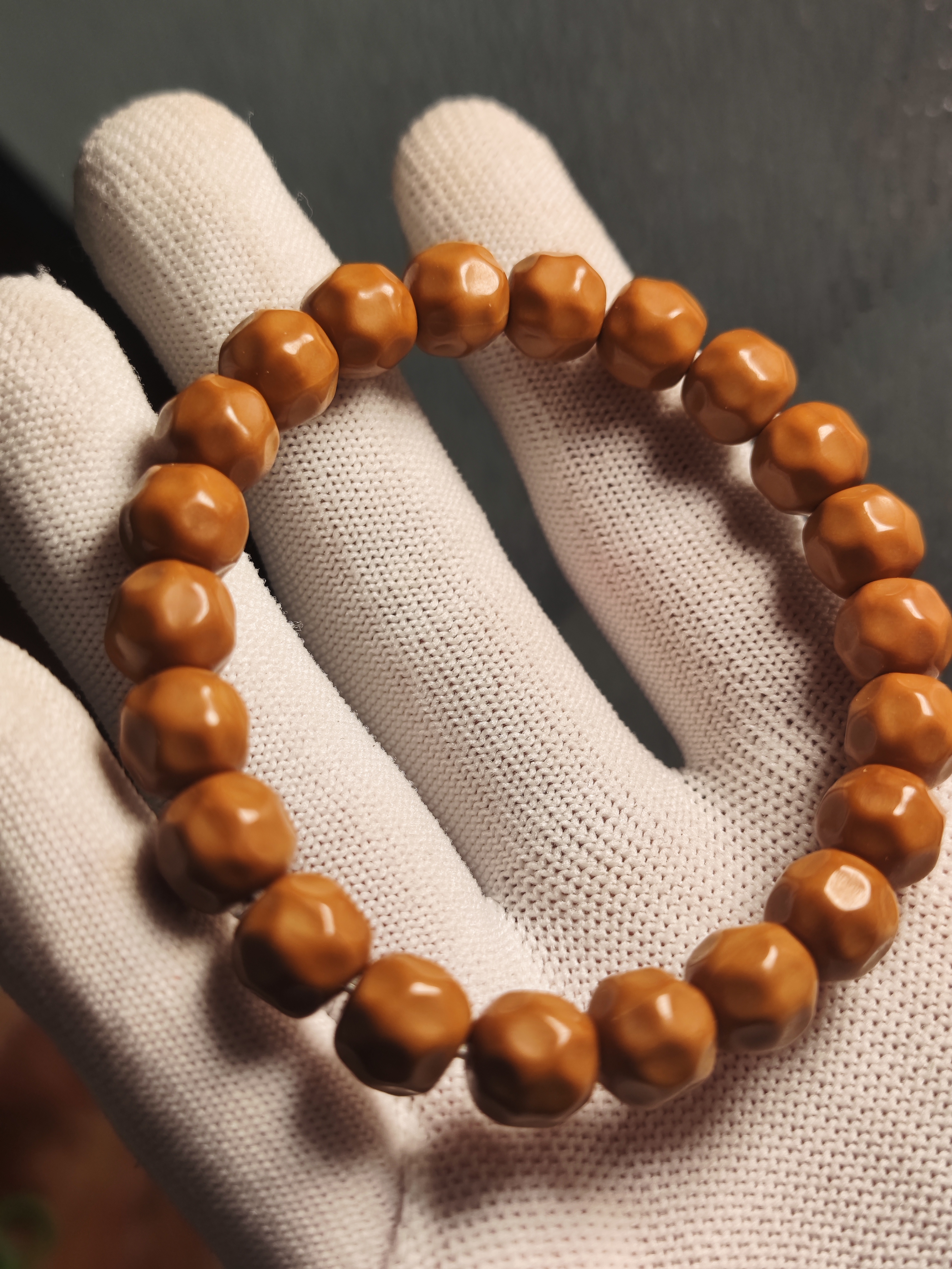 （盘古出品）猴头核桃小奶酪9全品手串品质