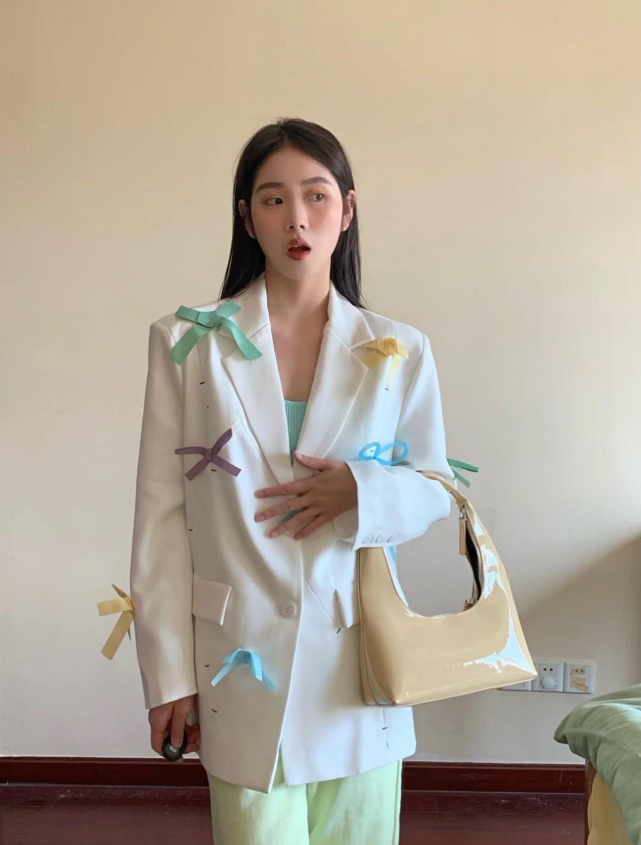 蝴蝶结西装（不含配饰）-0034