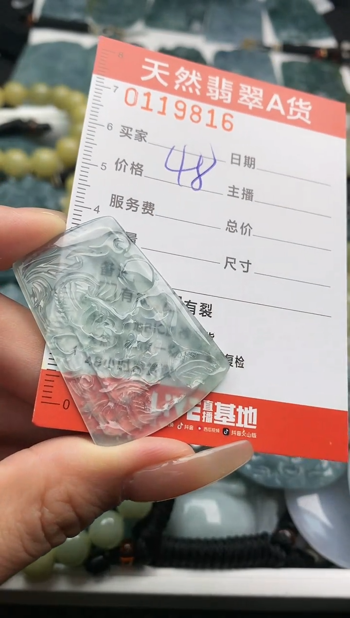 【闪购商品】翡翠颈饰未镶嵌9816