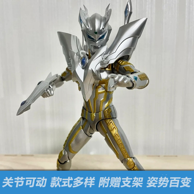 终极光辉赛罗超可动关节人偶泽塔特利迦奥特曼3-6岁儿童模型玩具