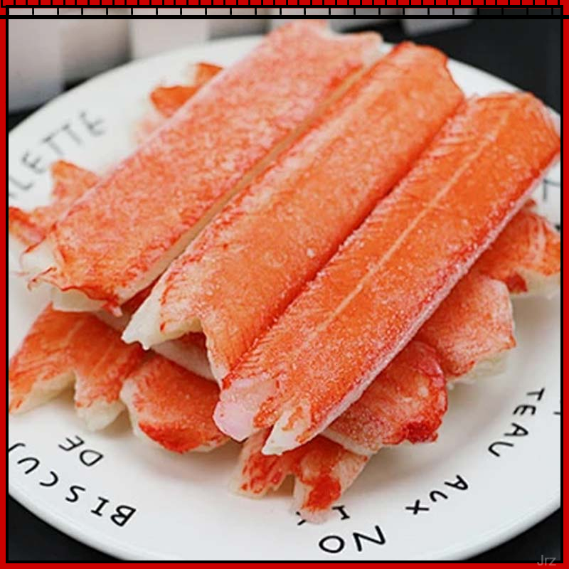 海欣大V蟹柳1kg蟹肉棒V型蟹柳寿司模拟蟹肉棒麻辣烫火锅冒菜食材