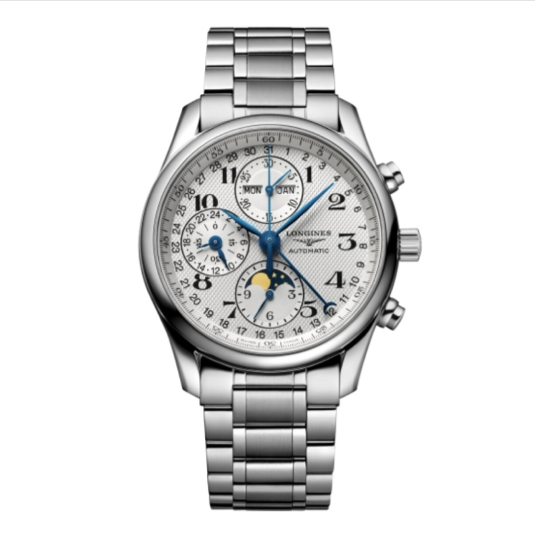 99新 Longines/浪琴 名匠系列/八针月相/男表/40mm/机械