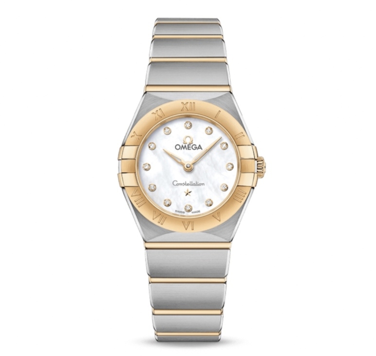 全新未使用 Omega/欧米茄 欧米茄曼哈顿女士腕表25mm/黄金